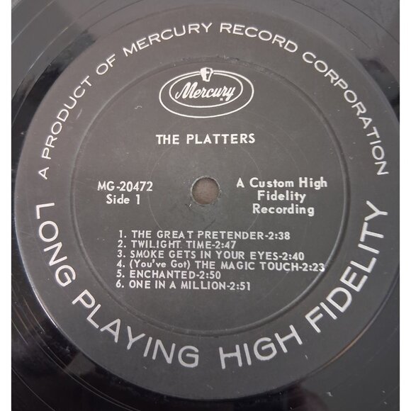 The Platters Encore of Golden Hits MG-20472 Vinyl Record Mercury VTG 1960 MCM VG - Picture 3 of 10